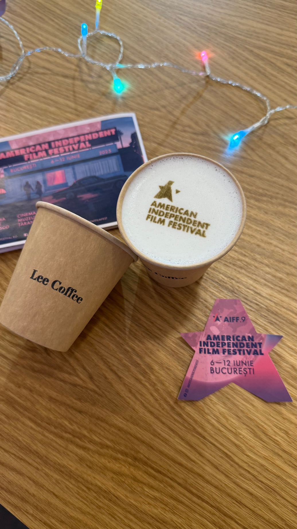 Lee Coffee la American Independent Film Festival 2025 – Cafea printată, zâmbete și peste 2000 de participanți